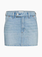 Load image into Gallery viewer, Workwear Mini Denim Skirt